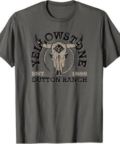 Yellowstone Dutton Ranch Bull Skull Logo V1 T-Shirt