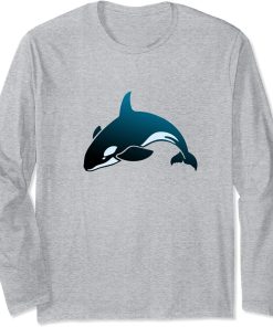 I Love Orcas Long Sleeve T-Shirt